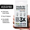 image:imageMade By Dentists Sonic X Replacement Heads  6 Brush Heads 2x3 Packs Soft Bristles for Kids and Teens 18 Months Supply Fits Only Sonic X Electric ToothbrushesWhite