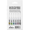 image:imageMade By Dentists Sonic X Replacement Heads  6 Brush Heads 2x3 Packs Soft Bristles for Kids and Teens 18 Months Supply Fits Only Sonic X Electric ToothbrushesWhite