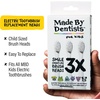image:imageMade by Dentists Kids Electric Toothbrush  Rechargeable Vibrating Toothbrush with Timer Includes 6 Replacement Heads Gently Cleans Teeth Kid amp Toddlers Age 2 MonsterBulldog