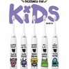 image:imageMade by Dentists Kids Electric Toothbrush  Rechargeable Vibrating Toothbrush with Timer Includes 6 Replacement Heads Gently Cleans Teeth Kid amp Toddlers Age 2 MonsterAlien