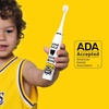 image:imageMade by Dentists Kids Electric Toothbrush  Rechargeable Vibrating Toothbrush with Timer Includes 6 Replacement Heads Gently Cleans Teeth Kid amp Toddlers Age 2 MonsterBulldog