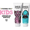 image:imageMade by Dentists Kids Fluoride Toothpaste 4Pack  Anticavity Watermelon Childrens Toothpaste SLSFree Enamel Safe Natural Flavors Vegan amp CrueltyFree Toddler amp Kids Ages 2 SharkStrawberry