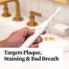 image:imageMade by Dentists PROX Replacement Brush Heads for Adults  Compatible with PROX Sonic Toothbrush 3 Pack  DentistDesigned Deep Plaque Removal Soft Bristles TravelReady PinkWhite