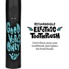 image:imageMade by Dentists Sonic X Electric Toothbrush  Rechargeable Kids Sonic Toothbrush 8X Plaque Removal 2 Speed Modes 2Minute Timer 6 Brush Heads Included Tweens Ages 7 Good Vibes Only EditionBlack and Blue