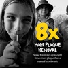 image:imageMade by Dentists Sonic X Electric Toothbrush  Rechargeable Kids Sonic Toothbrush 8X Plaque Removal 2 Speed Modes 2Minute Timer 6 Brush Heads Included Tweens Ages 7 Good Vibes Only EditionBlack and Yellow