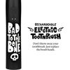 image:imageMade by Dentists Sonic X Electric Toothbrush  Rechargeable Kids Sonic Toothbrush 8X Plaque Removal 2 Speed Modes 2Minute Timer 6 Brush Heads Included Tweens Ages 7 Good Vibes Only EditionBlack and White