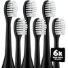 image:imageMade by Dentists Sonic X Electric Toothbrush  Rechargeable Kids Sonic Toothbrush 8X Plaque Removal 2 Speed Modes 2Minute Timer 6 Brush Heads Included Tweens Ages 7 Good Vibes Only EditionBlack and White