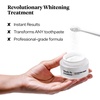 image:imageWhitening Powder  Ultra Whitening Toothpaste  Complete Whitening Bundle for Sensitive Teeth with Hydroxyapatite Fluoride amp Hydrogen Peroxide  ADA Approved NonAbrasive amp Vegan