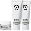image:imageWhitening Powder  Ultra Whitening Toothpaste  Complete Whitening Bundle for Sensitive Teeth with Hydroxyapatite Fluoride amp Hydrogen Peroxide  ADA Approved NonAbrasive amp Vegan