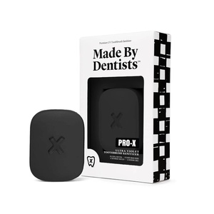 image:imageMade By Dentists PROX UV Toothbrush Sanitizer Clip  5Minute UVC Cycle 30Day Battery Universal Fit for Manual amp Electric Toothbrushes TSAFriendly Portable PinkBlack