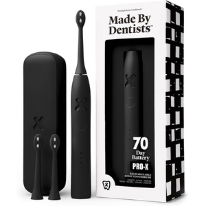 image:imageMade by Dentists PROX Sonic Electric Toothbrush for Adults  70Day Battery on One Charge DentistDesigned Whitening Rechargeable Toothbrush 3 Brush Heads amp Travel Case 3 Modes PinkBlack