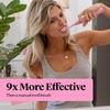 image:imageMade by Dentists PROX Sonic Electric Toothbrush for Adults  70Day Battery on One Charge DentistDesigned Whitening Rechargeable Toothbrush 3 Brush Heads amp Travel Case 3 Modes BluePink