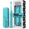 image:imageMade by Dentists PROX Sonic Electric Toothbrush for Adults  70Day Battery on One Charge DentistDesigned Whitening Rechargeable Toothbrush 3 Brush Heads amp Travel Case 3 Modes BlueBlue
