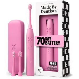 image:imageMade by Dentists PROX Sonic Electric Toothbrush for Adults  70Day Battery on One Charge DentistDesigned Whitening Rechargeable Toothbrush 3 Brush Heads amp Travel Case 3 Modes BluePink