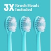 image:imageMade by Dentists PROX Replacement Brush Heads for Adults  Compatible with PROX Sonic Toothbrush 3 Pack  DentistDesigned Deep Plaque Removal Soft Bristles TravelReady BlueBlue