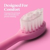 image:imageMade by Dentists PROX Replacement Brush Heads for Adults  Compatible with PROX Sonic Toothbrush 3 Pack  DentistDesigned Deep Plaque Removal Soft Bristles TravelReady BluePink
